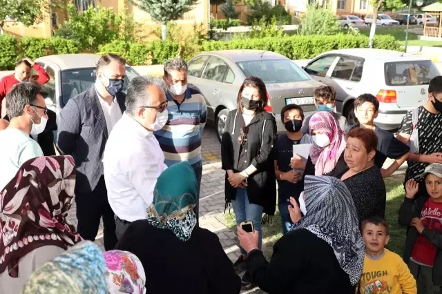 Başkan Savran Bekdik Mahallesinde ziyaretlerde bulundu
