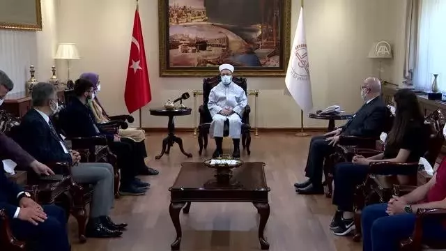 Diyanet İşleri Başkanı Erbaş: 'Filistin davasını hiçbir zaman ihmal etmeden geleceğe taşıyınız' Diyanet İşleri Başkanı Erbaş: 'Filistin davasını hiçbir zaman ihmal etmeden geleceğe taşıyınız'