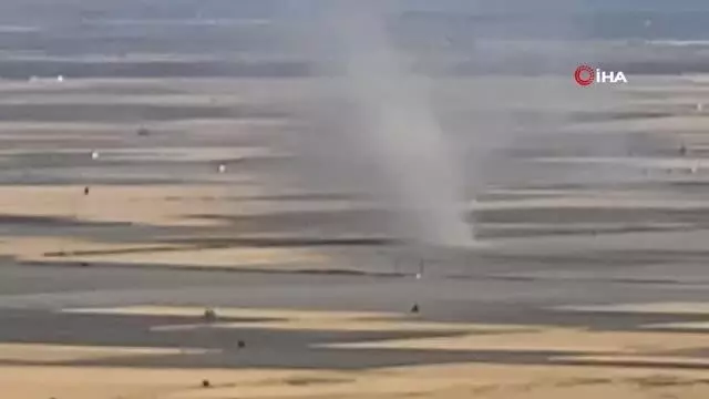 Hatay'da Amik Ovası'nda hortum çıktı
