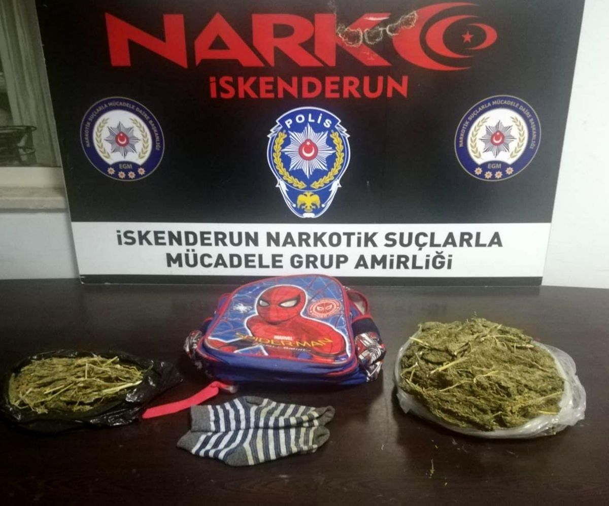 İskenderun'da uyuşturucu operasyonu