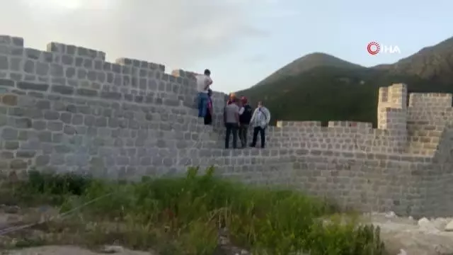İskilip Kalesi'nden düşen şahsın kimliği belirlendi İskilip Kalesi'nden düşen şahsın kimliği belirlendi