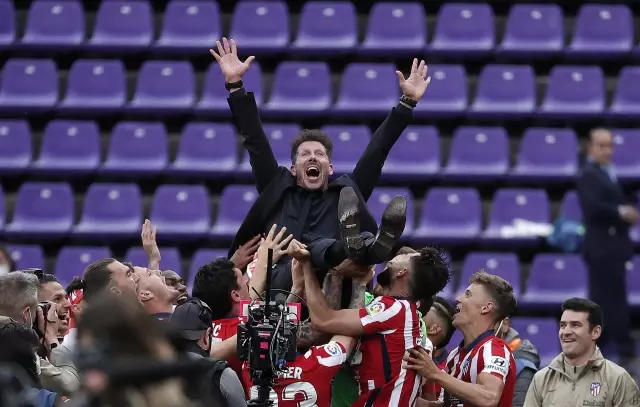 İspanya La Liga'da şampiyon Atletico Madrid