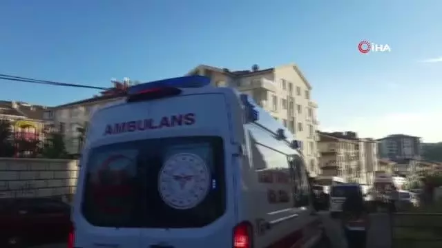 Başkentte 11 katlı binanın 5. katında korkutan yangın Başkentte 11 katlı binanın 5. katında korkutan yangın