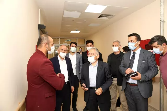 Büyükkılıç Yahyalı Devlet Hastanesi'nde incelemelerde bulundu