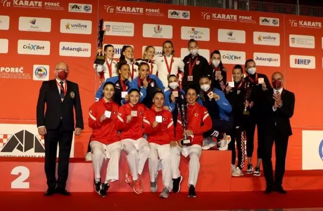 Karate Milli Takımı Porec'te tarih yazdı