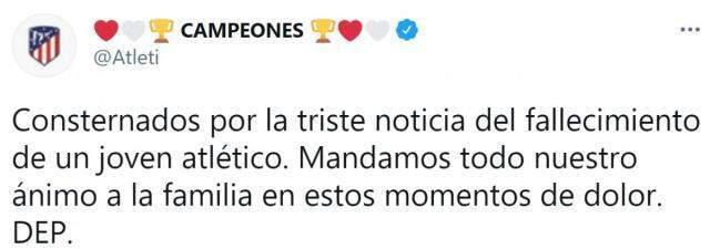 Madrid'deki şampiyonluk kutlamalarında 14 yaşında bir taraftar hayatını kaybetti Madrid'deki şampiyonluk kutlamalarında 14 yaşında bir taraftar hayatını kaybetti