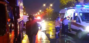 Samsun'da motosiklet yayalara çarptı: 4'ü yaya 5 yaralı