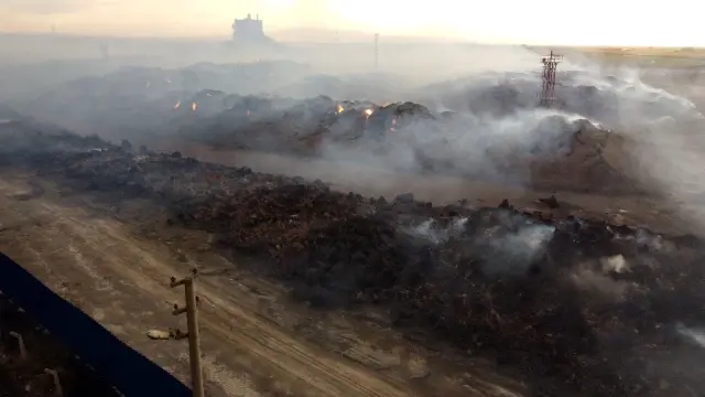 Son Dakika | Santral yangını 5. gününde sürüyor Son Dakika | Santral yangını 5. gününde sürüyor