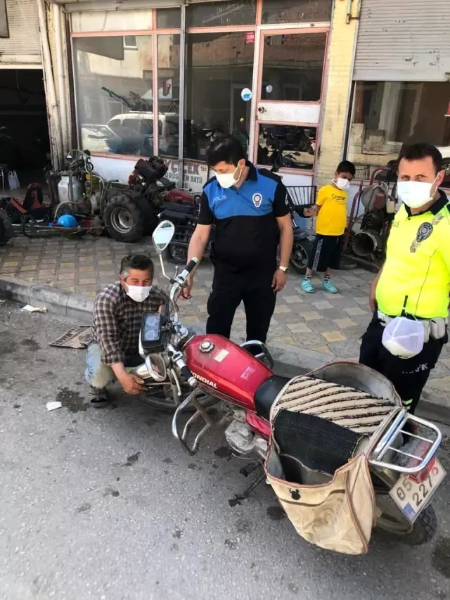 TDP ve trafik ekipleri vatandaşları motosiklet hırsızlarına karşı uyardı TDP ve trafik ekipleri vatandaşları motosiklet hırsızlarına karşı uyardı