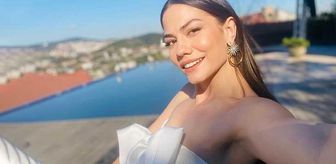 Art arda tatil pozlarını paylaşan Demet Özdemir, siyah mayolu fotoğrafıyla hayran bırakıyor
