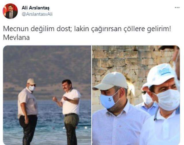 Burdur Valisi, Sedat Peker'in çeşitli suçlamalar yönelttiği Binali Yıldırım'ın oğluyla fotoğrafını paylaştı