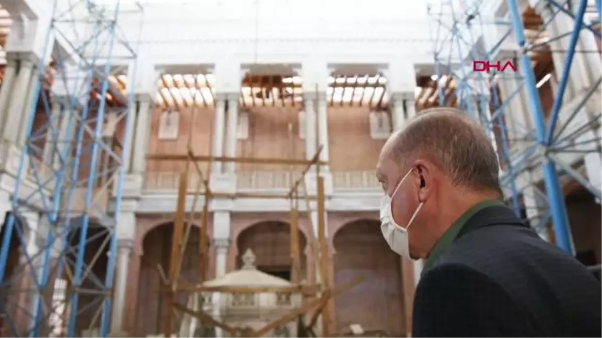 Son dakika haberleri! CUMHURBAŞKANI ERDOĞAN CAMİ DİVANEHANE VE HASTANE İNŞAATINDA İNCELEME YAPTI