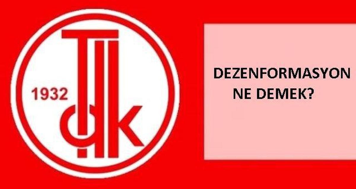 Dezenformasyon ne demek? Dezenformasyon ne anlama geliyor? TDK'ya göre Dezenformasyon nedir?