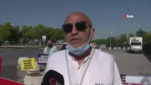 İşten çıkarılan İSPARK çalışanlarından 5 kişilik eylem