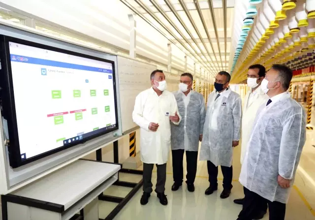TİM Başkanı'ndan Sanko Tekstil tesislerine ziyaret