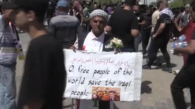 Irak'ta hükümete karşı protestolar devam ediyor