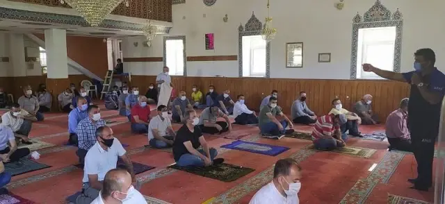Kırşehir'de camilerde afet farkındalık eğitimleri verildi Kırşehir'de camilerde afet farkındalık eğitimleri verildi