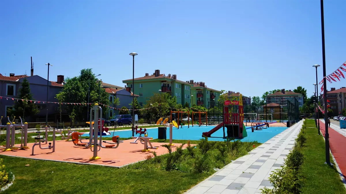 Lüleburgaz'ın parkları artık daha 'güvenli'