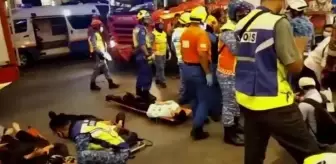 Kuala Lumpur: Malezya'da metro hattındaki iki trenin çarpışması sonucu 213 kişi yaralandı Kuala Lumpur: Malezya'da metro hattındaki iki trenin çarpışması sonucu 213 kişi yaralandı