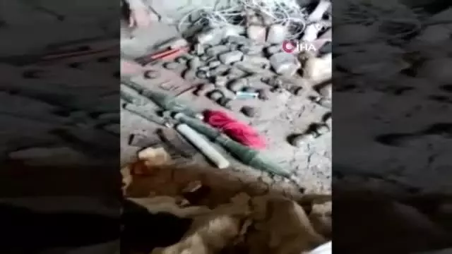 Pençe Yıldırım operasyonunda ele geçirilen mühimmatların sayısı artıyor Pençe Yıldırım operasyonunda ele geçirilen mühimmatların sayısı artıyor