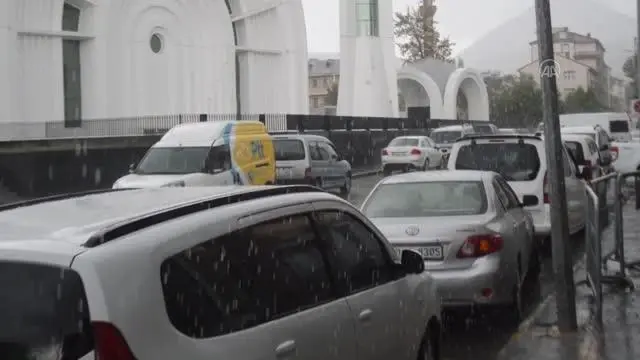Sağanak etkili oldu Sağanak etkili oldu