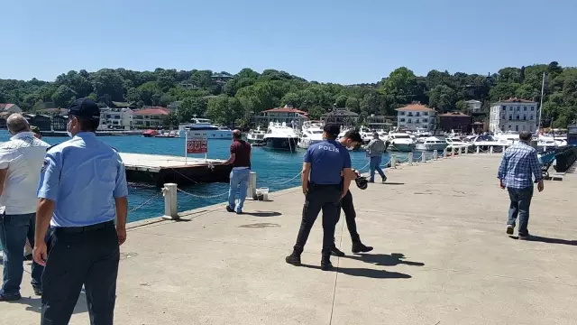 Sarıyer'de amatör balıkçılara denetim