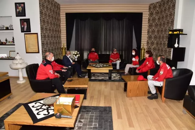 AKUT Genel Başkanı Şalcı, Afyonkarahisar'da temaslarda bulundu AKUT Genel Başkanı Şalcı, Afyonkarahisar'da temaslarda bulundu