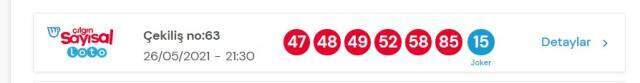 Çılgın Sayısal Loto sonuçları açıklandı! 26 Mayıs Çılgın Sayısal Loto sonuçlarına nereden bakılır? Sayısal Loto çekiliş sorgulama ekranı!