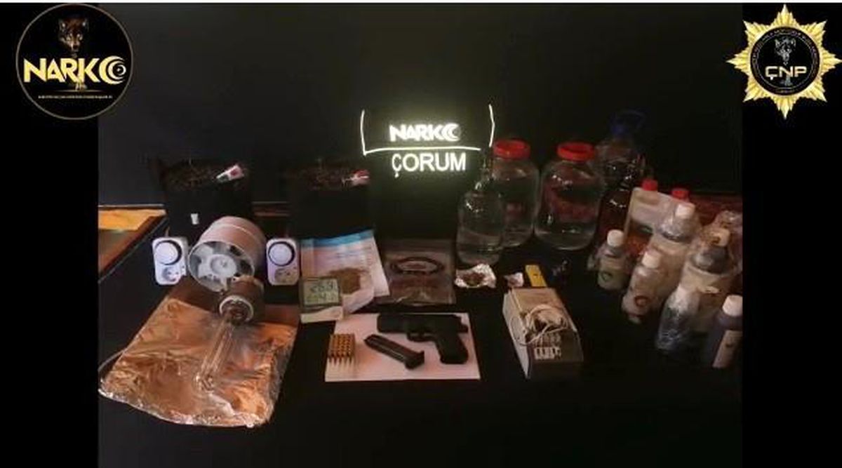 Çorum polisinden uyuşturucu operasyonu