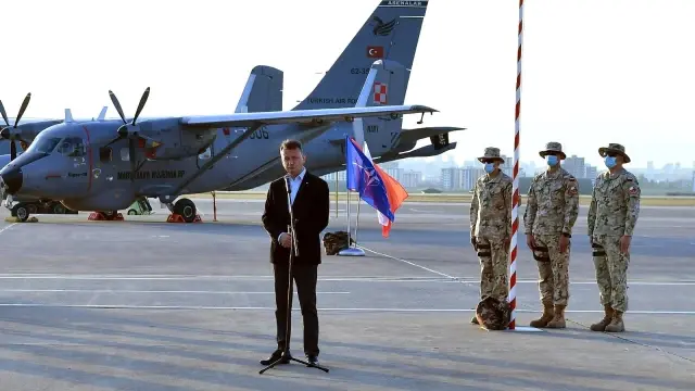 Cumhurbaşkanı Duda, İncirlik'teki Polonyalı askerlerle buluştu