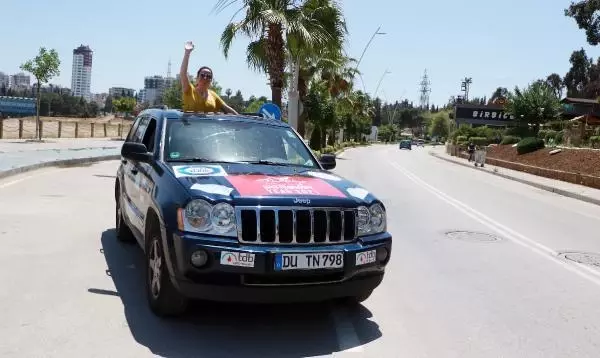 SPOR Doğu-Batı Dostluk ve Barış Rallisi, Çukurova'yı turladı