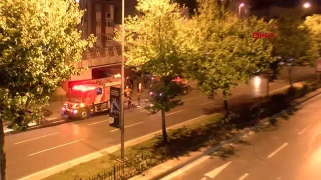 İSTANBUL-ŞİŞLİ'DE PARK HALİNDEYKEN YANAN 4 ARAÇTA KUNDAKLAMA ŞÜPHESİ