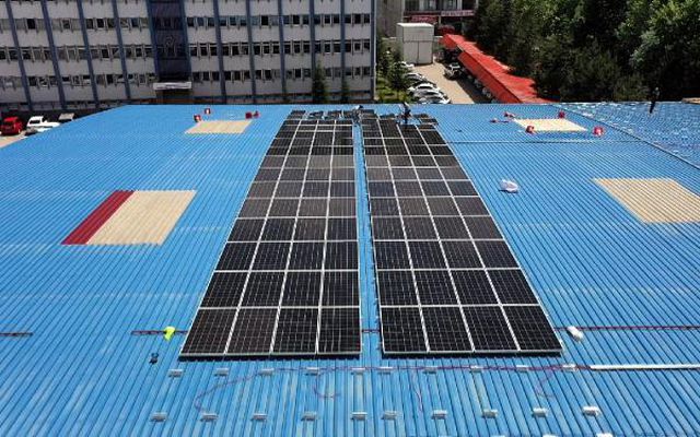 Pazar yeri, yılda 1 milyon liralık elektrik üretecek