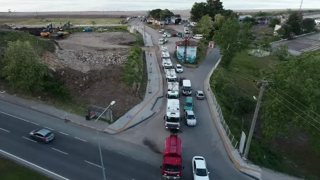 Temizlik kademesinde son çay, son simit