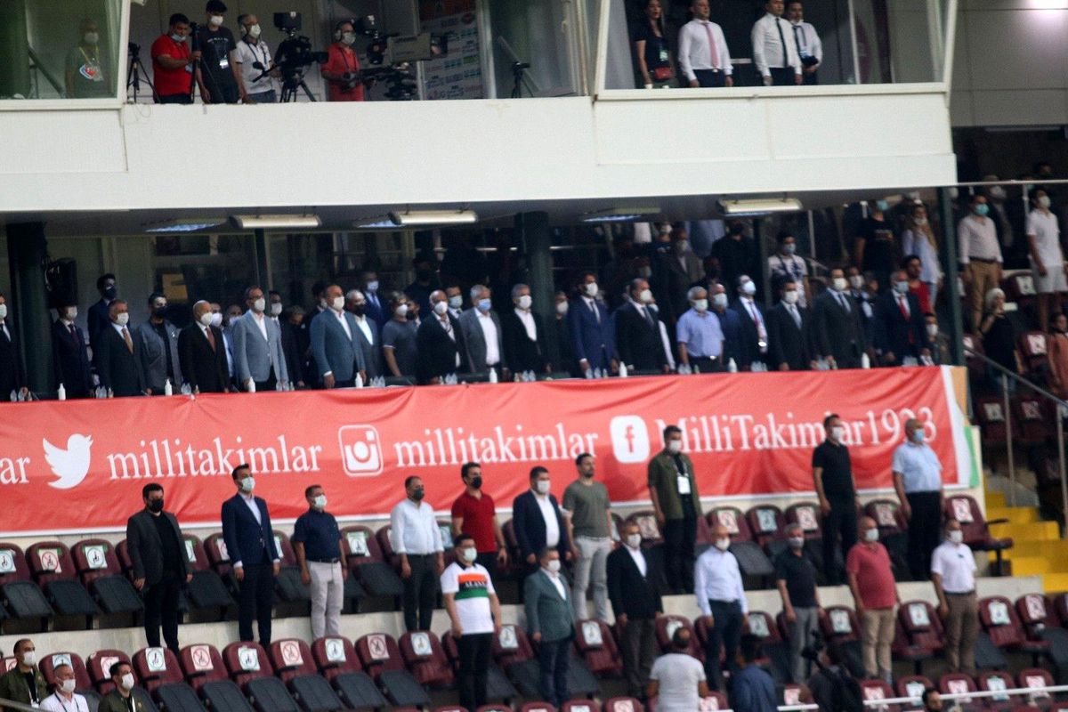 Hazırlık maçı: Türkiye: 0 - Azerbaycan: 0 (Maç devam ediyor)