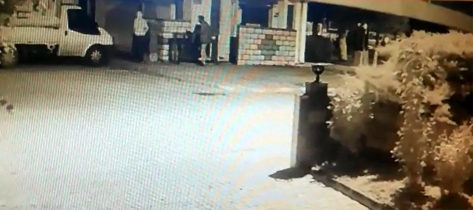 Hırsızı güvenlik kameraları ele verdi