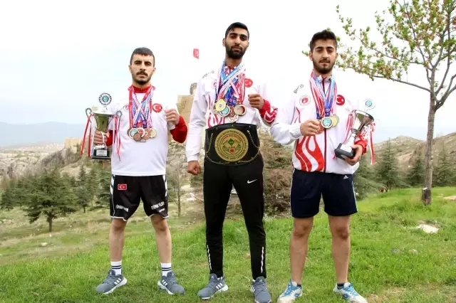İkisi fırıncı, biri kasap, ama üçü de şampiyon