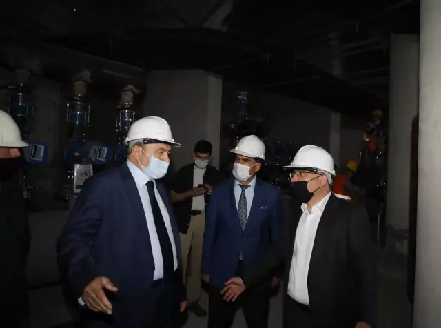 Milletvekili Eroğlu ve Vali Çiçek, yeni müze kompleksi inşaatında incelemelerde bulundu Milletvekili Eroğlu ve Vali Çiçek, yeni müze kompleksi inşaatında incelemelerde bulundu