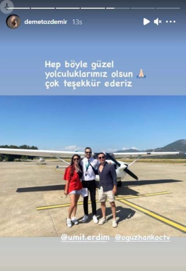 Oyuncuyken pilot olan Ümit Erdim, ilk yolculuğunda ünlü isimleri uçurdu Oyuncuyken pilot olan Ümit Erdim, ilk yolculuğunda ünlü isimleri uçurdu