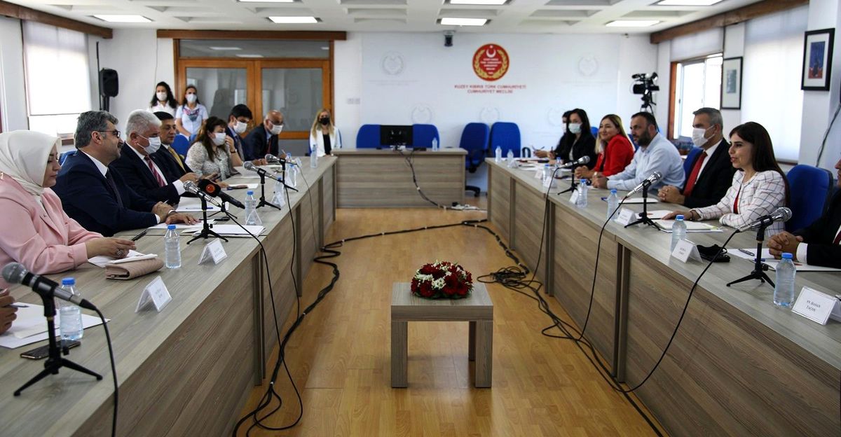 TBMM ve KKTC Dostluk Grubu üyeleri istişare toplantısı düzenledi
