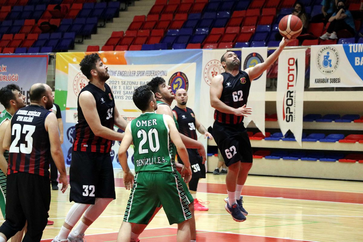 Türkiye işitme engelliler basketbol final maçları yapıldı