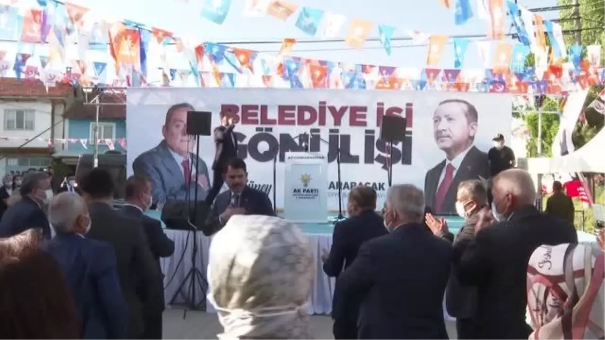 Son dakika haberleri! AFYONKARAHİSAR - Bakan Kurum: 'Güney Millet Bahçemiz, Güney'imize hayırlı olsun'