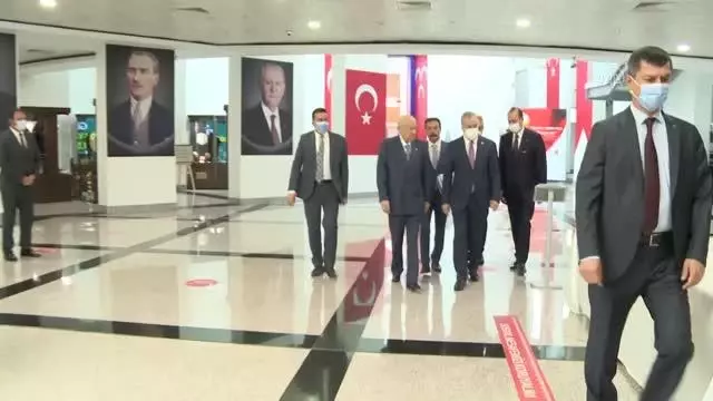Bahçeli, Belediye Başkanları Geleneksel İstişare ve Değerlendirme Toplantısı'na katıldı