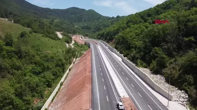 BARTIN'DA ULAŞIMI RAHATLATACAK YOL TAMAMLANDI