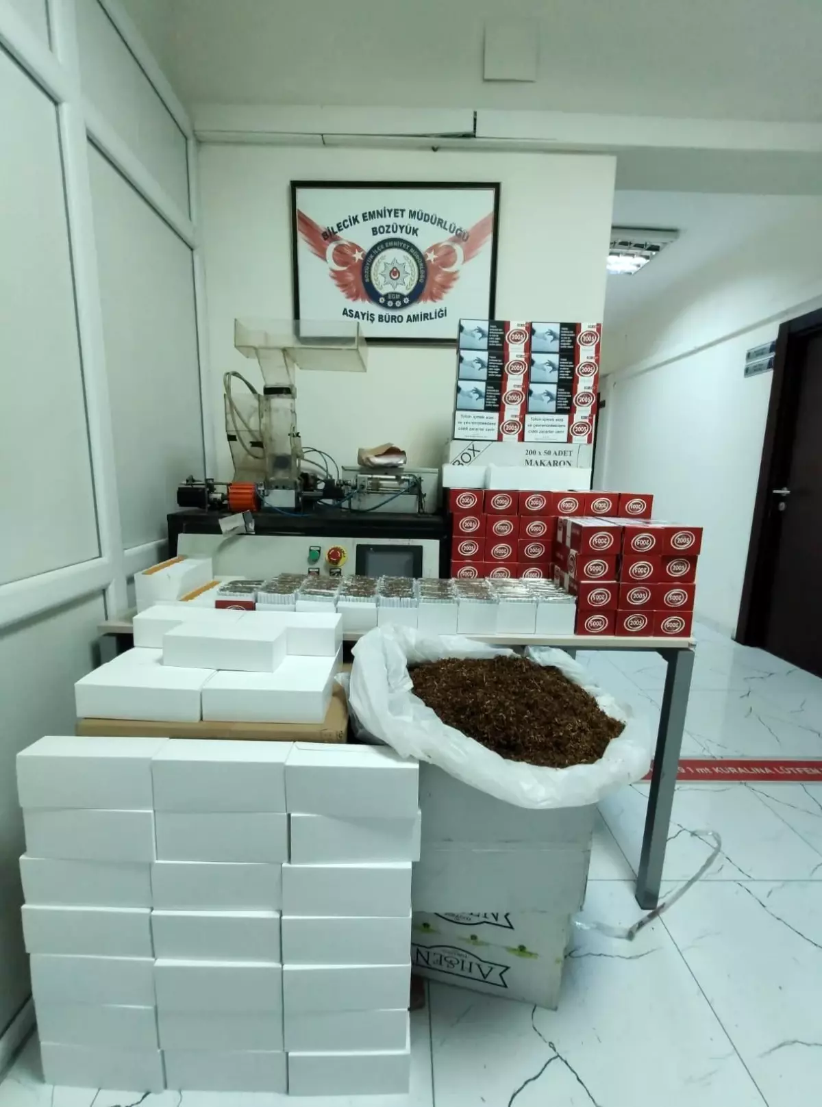 Son dakika haberi | Bilecik'te kaçak sigara operasyonu