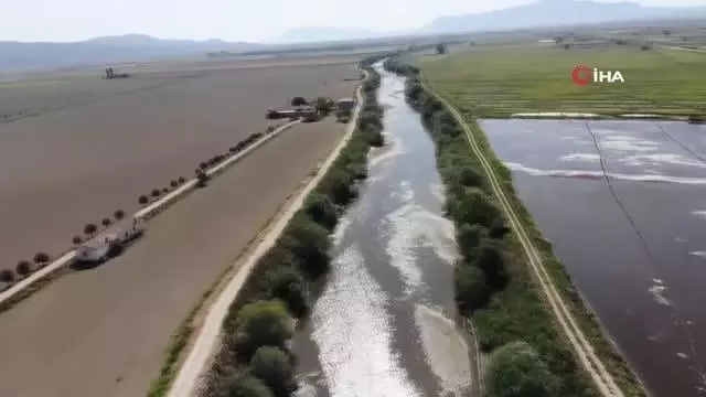 Büyük Menderes kuraklığa karşı büyük bir mücadele veriyor Büyük Menderes kuraklığa karşı büyük bir mücadele veriyor