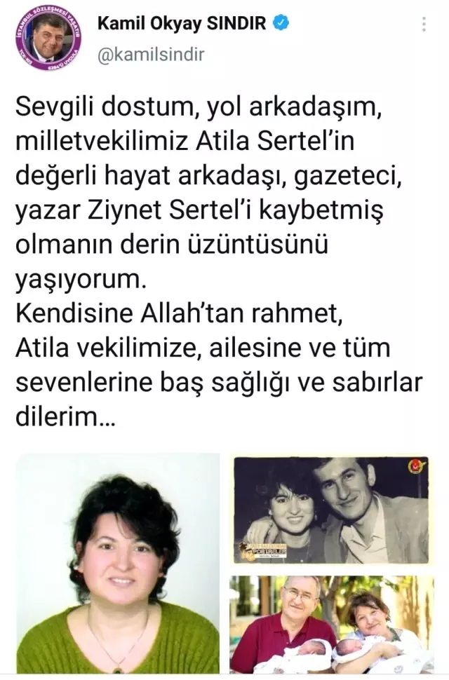 Gazeteci Ziynet Sertel kansere yenik düştü