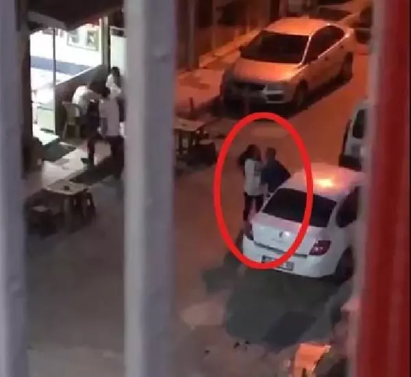 Eski sevgilisini sokakta tekme- tokat döven şüpheli, yeniden gözaltında