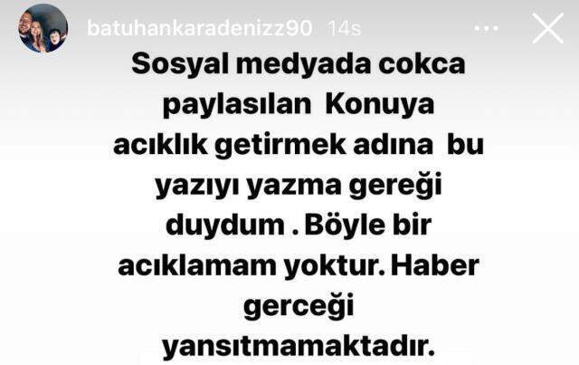 Futbolcu Batuhan Karadeniz'in 'Galatasaray için boş kağıdı imzalarım' dediği iddiası