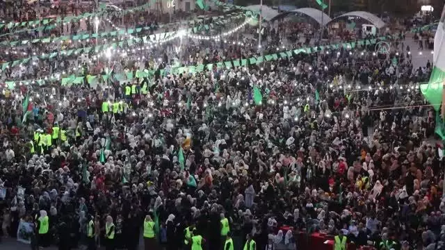 İsrail saldırılarında hayatlarını kaybeden Filistinliler için Gazze'de anma etkinliği düzenlendi İsrail saldırılarında hayatlarını kaybeden Filistinliler için Gazze'de anma etkinliği düzenlendi